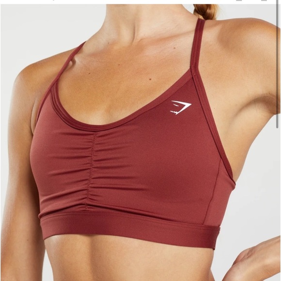 Gym shark: ruched bra: small - Picture 4 of 4